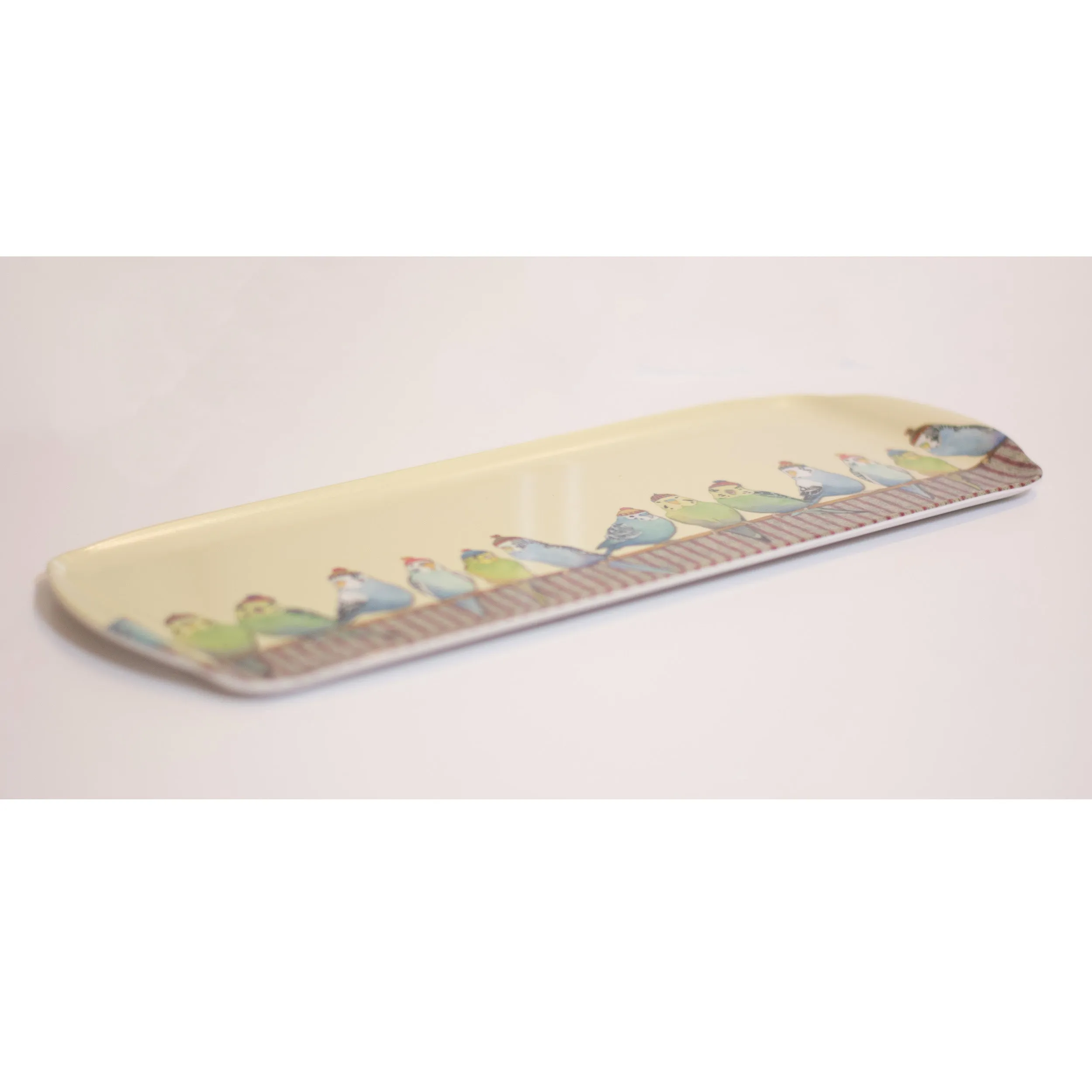 サンドウィッチトレイ Budgies in Beanies