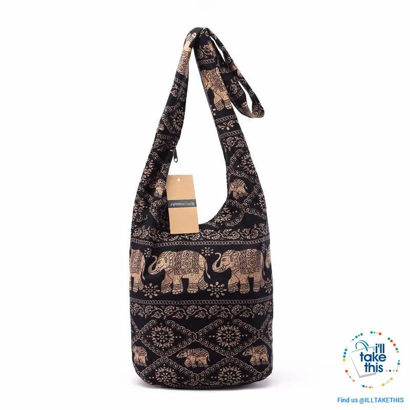 100% Designer Ladies cotton shoulder bag, show your individuality with these unique designs