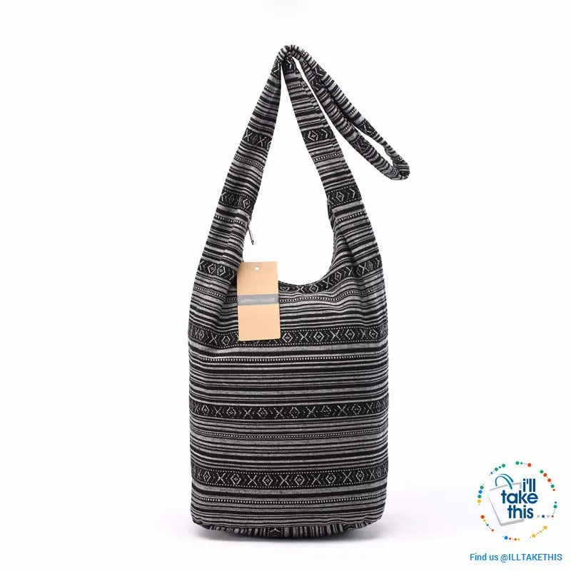 100% Designer Ladies cotton shoulder bag, show your individuality with these unique designs