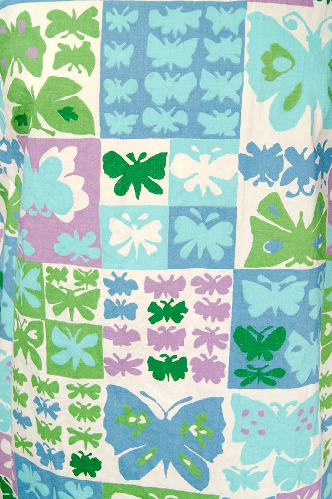 1960s Butterfly Tiki Dress