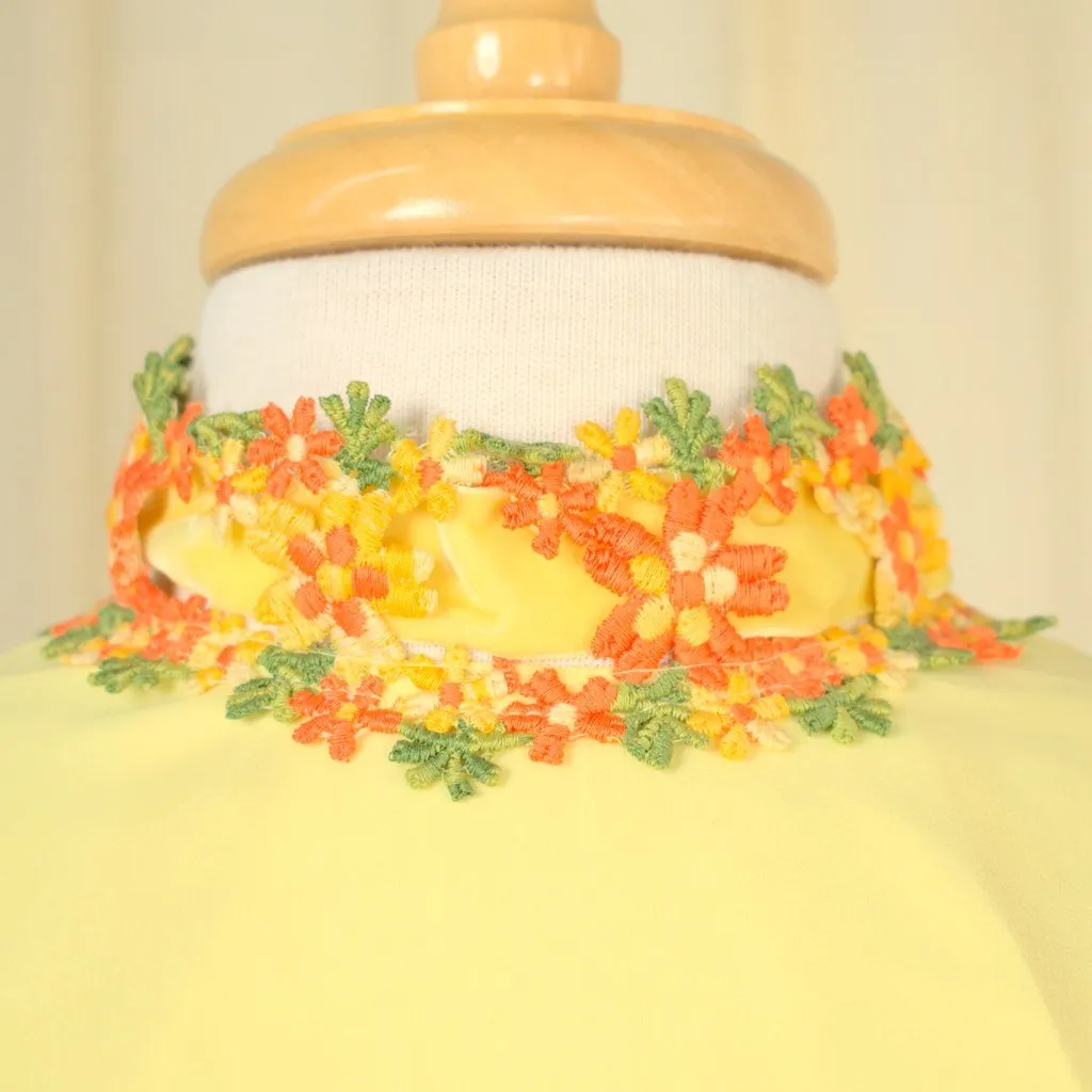 1960s Flower Child Maxi Dress