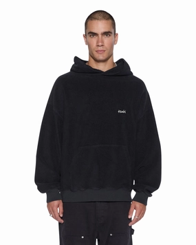 1999 EKCESS HOODIE JET BLACK LightweightLayeredFabric Cool Fabric