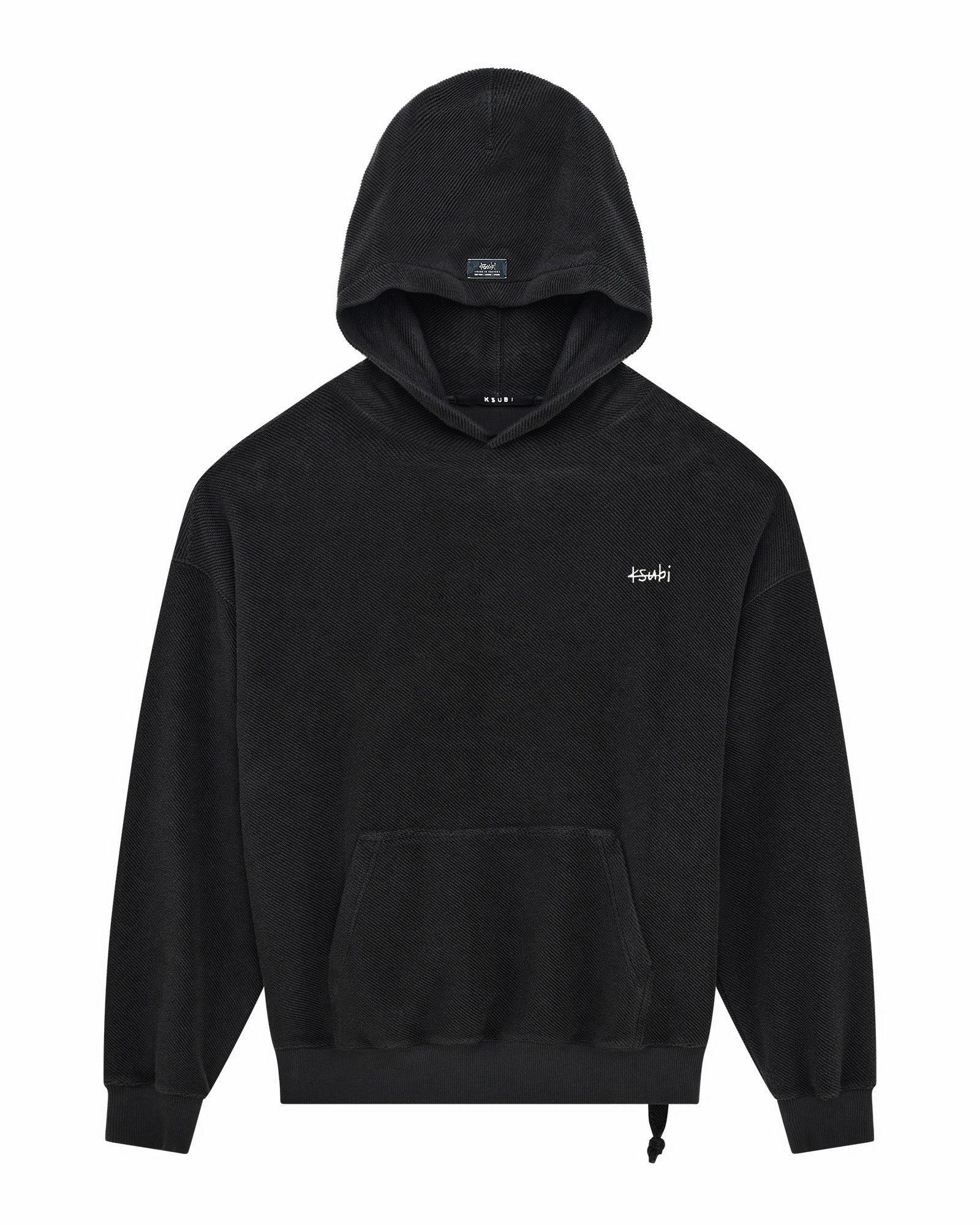 FadeResistantTechnology Tagless Comfort Collar 1999 EKCESS HOODIE JET BLACK