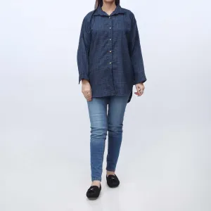 1PC- Flannel Checkered Top PW9142