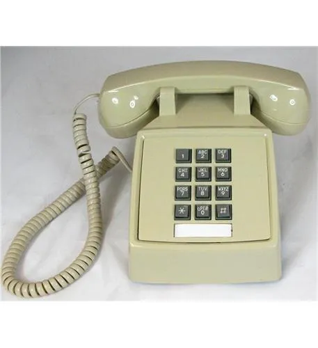 250044-VOE-20MD Desk w/ Electric ringer ITT-2500-VOE-MD-AS