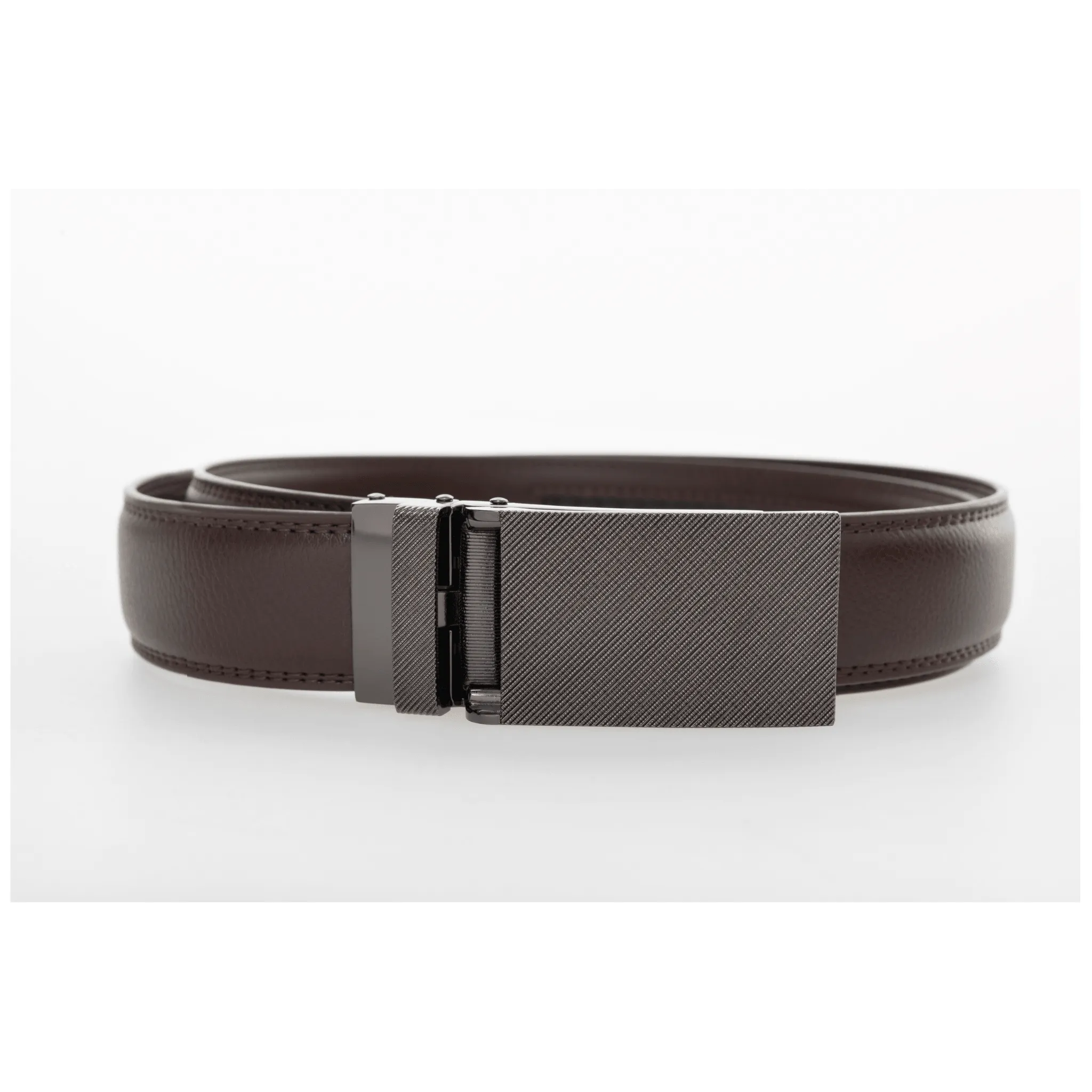 30mm | Brown | Stitched Auto Belt