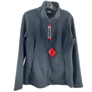 32 Degrees Heat Gray Fleece Zip-Up Polyester Blend Jacket Women’s Medium NWT