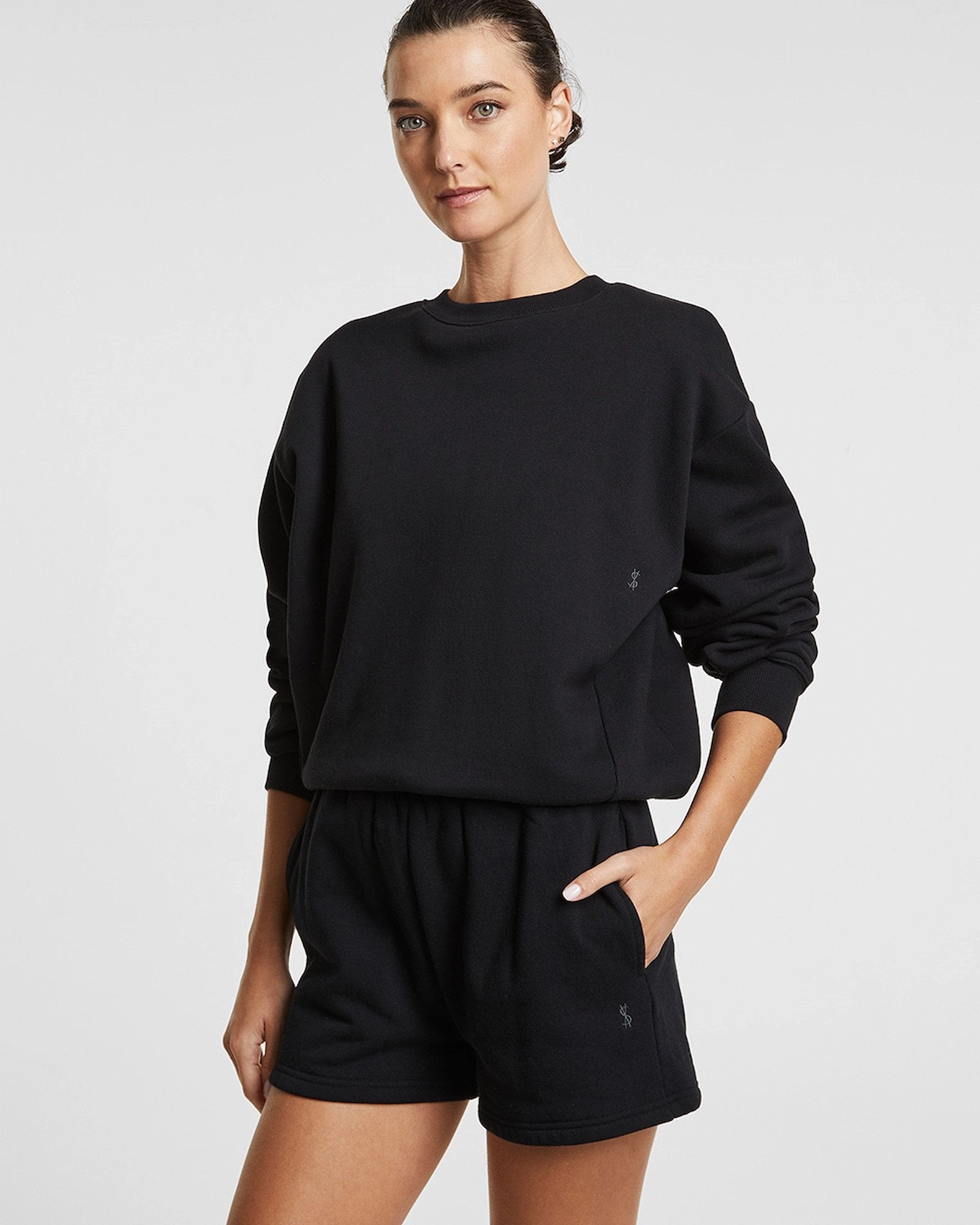 3 X 4 KLASSIC CREW JET BLACK Home Casual Outfit