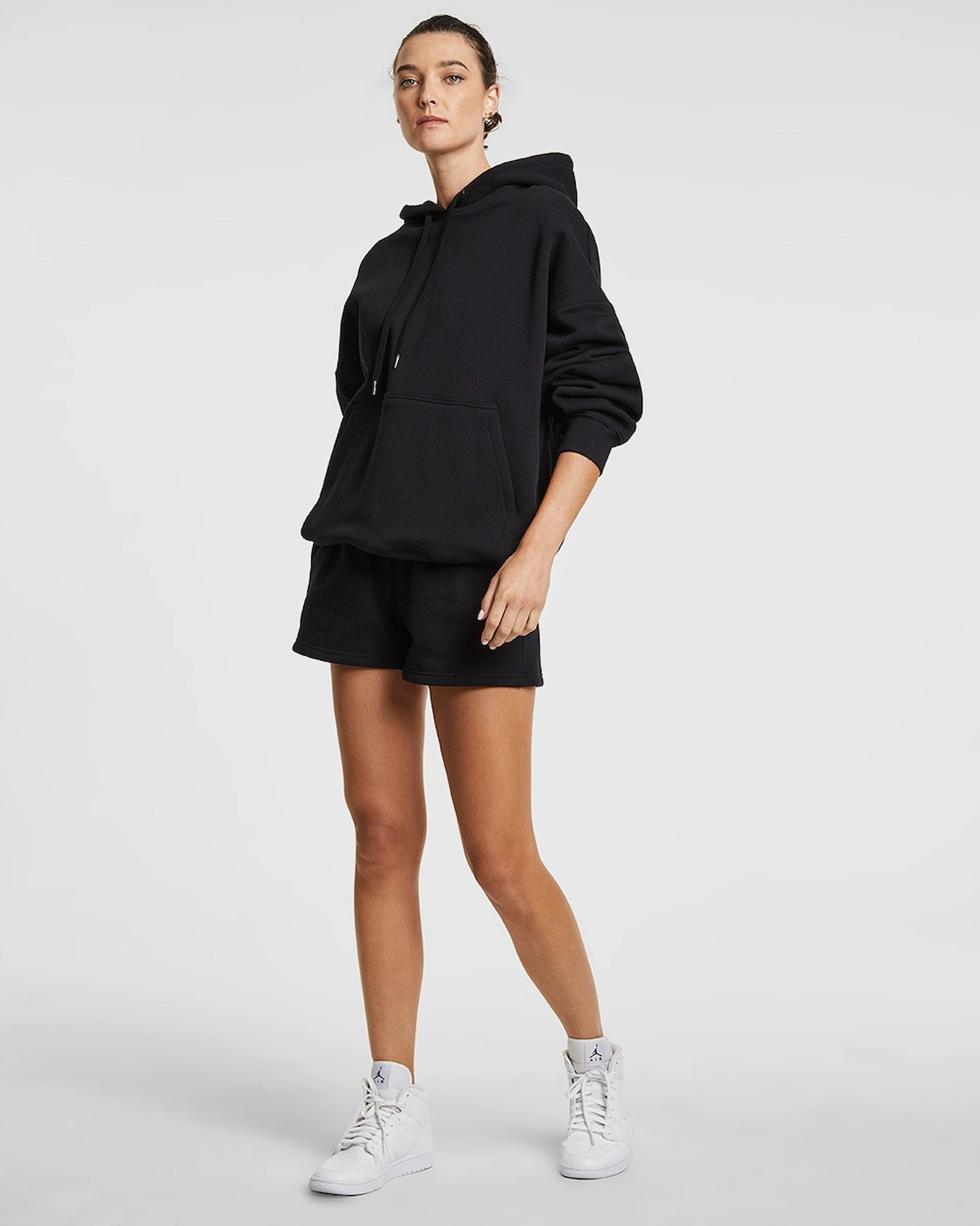 Seasonal Casual Look 3 X 4 OH G HOODIE JET BLACK