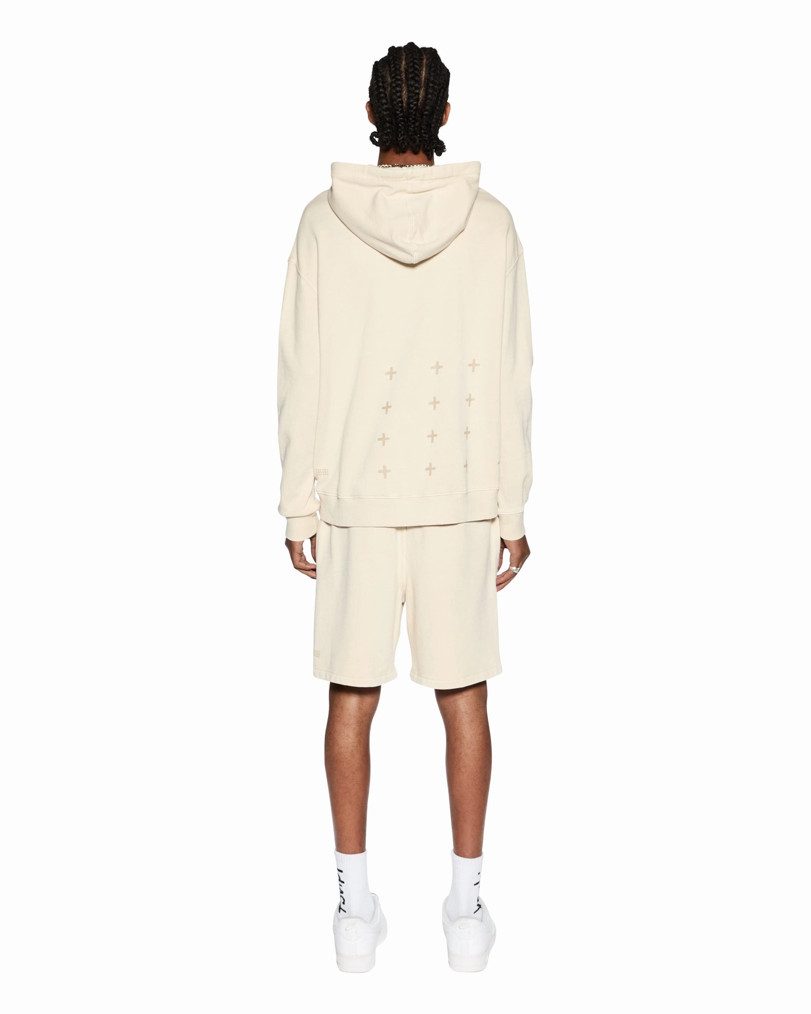 4 X 4 BIGGIE HOODIE DESERT Durable Fiber Blend