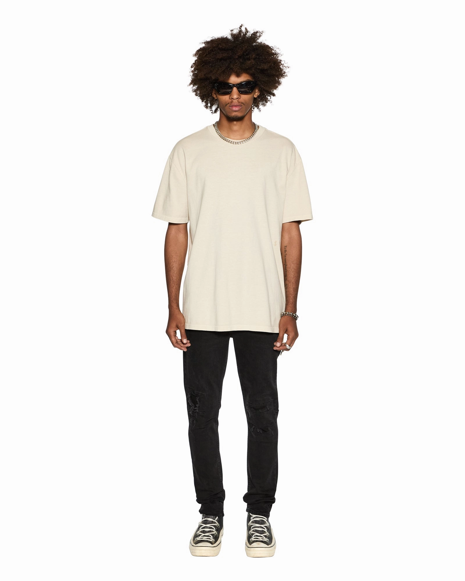 4 X 4 BIGGIE SS TEE DESERT Classic Comfort