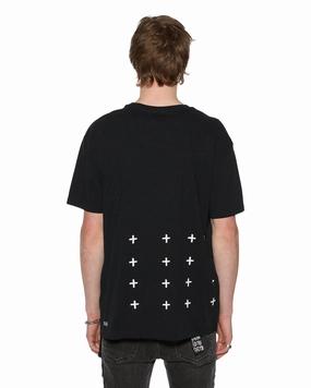 Comfy Flex Relaxed Comfort Wear 4 X 4 BIGGIE SS TEE JET BLACK