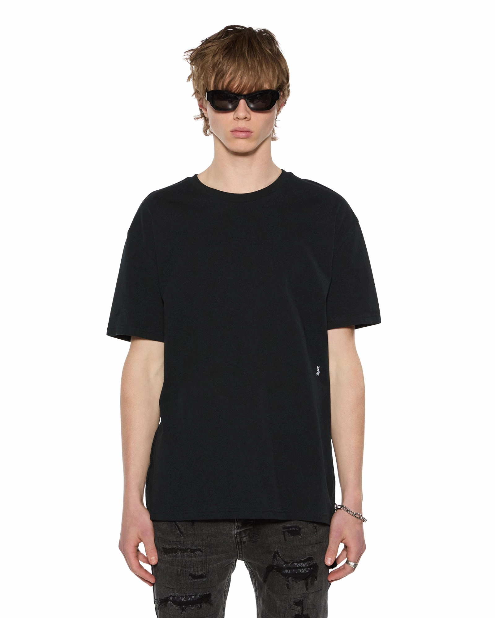 Soft Layers Temperature Control Fabric 4 X 4 BIGGIE SS TEE JET BLACK