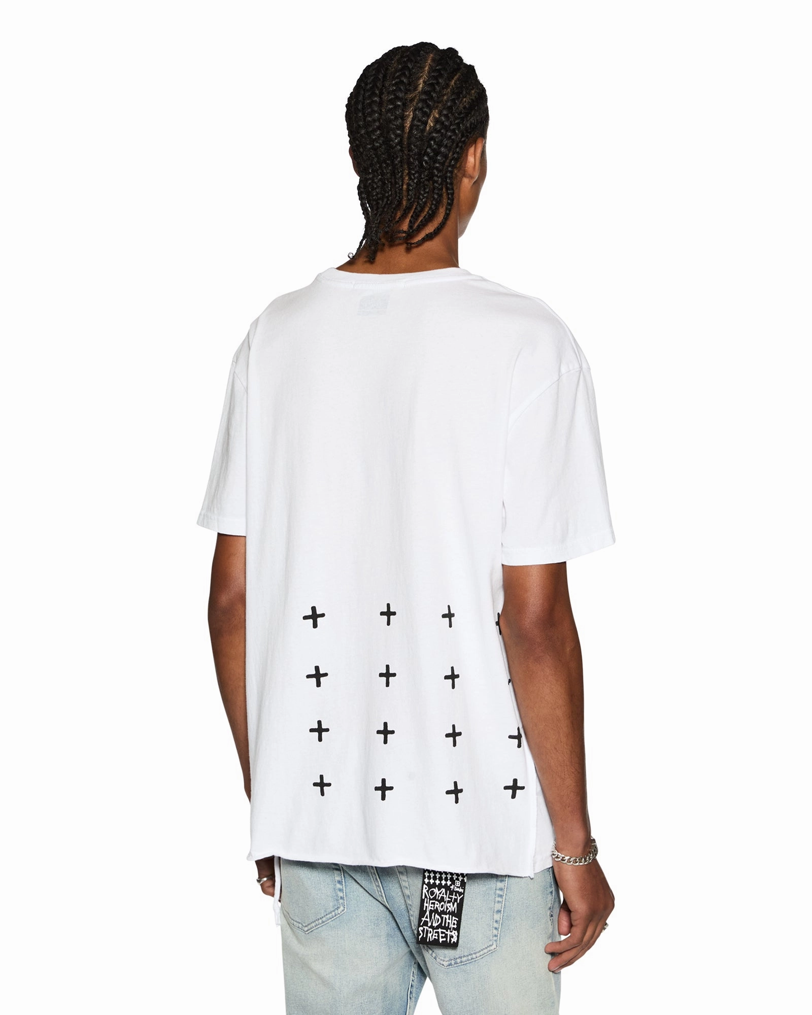 Sustainable Textile 4 X 4 BIGGIE SS TEE OPTIC WHITE