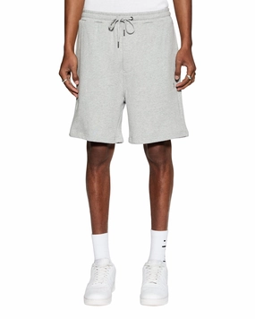 4 X 4 TRAK SHORT GREY MARLE Neutral Tone Stitching Mesh Panel Details