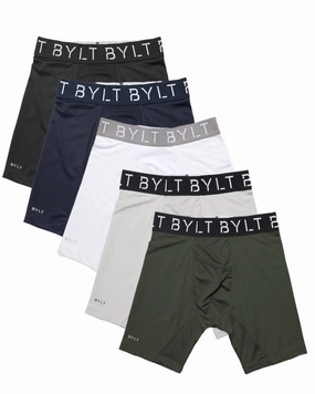 Under Layer All Time Fit 5-Item Flex Boxer Briefs Bundle