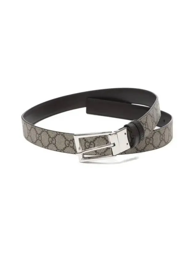 771105 BTTAN 2158 Rectangular Buckle Reversible Belt