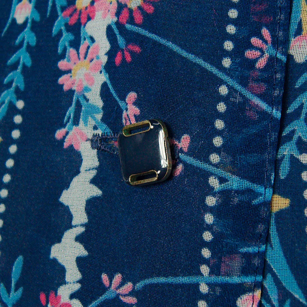 80s does 50s Sheer Shirt Dress