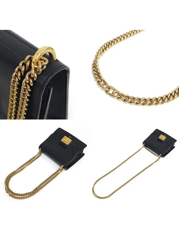 8BT312 Can You Small Gold Shoulder Bag Crossbag