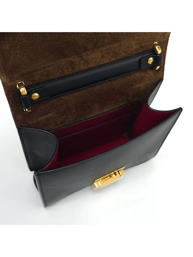 8BT312 Can You Small Gold Shoulder Bag Crossbag