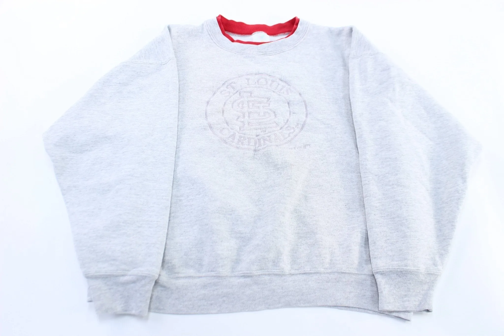 90's St. Louis Cardinals Embroidered Sweatshirt