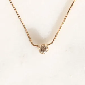 9ct Gold 0.30ct Diamond Cluster Necklace