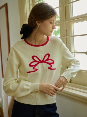 ??Final Sale??Minnie Round Neck Sweater Minimalist Button Placket Airflow Optimized