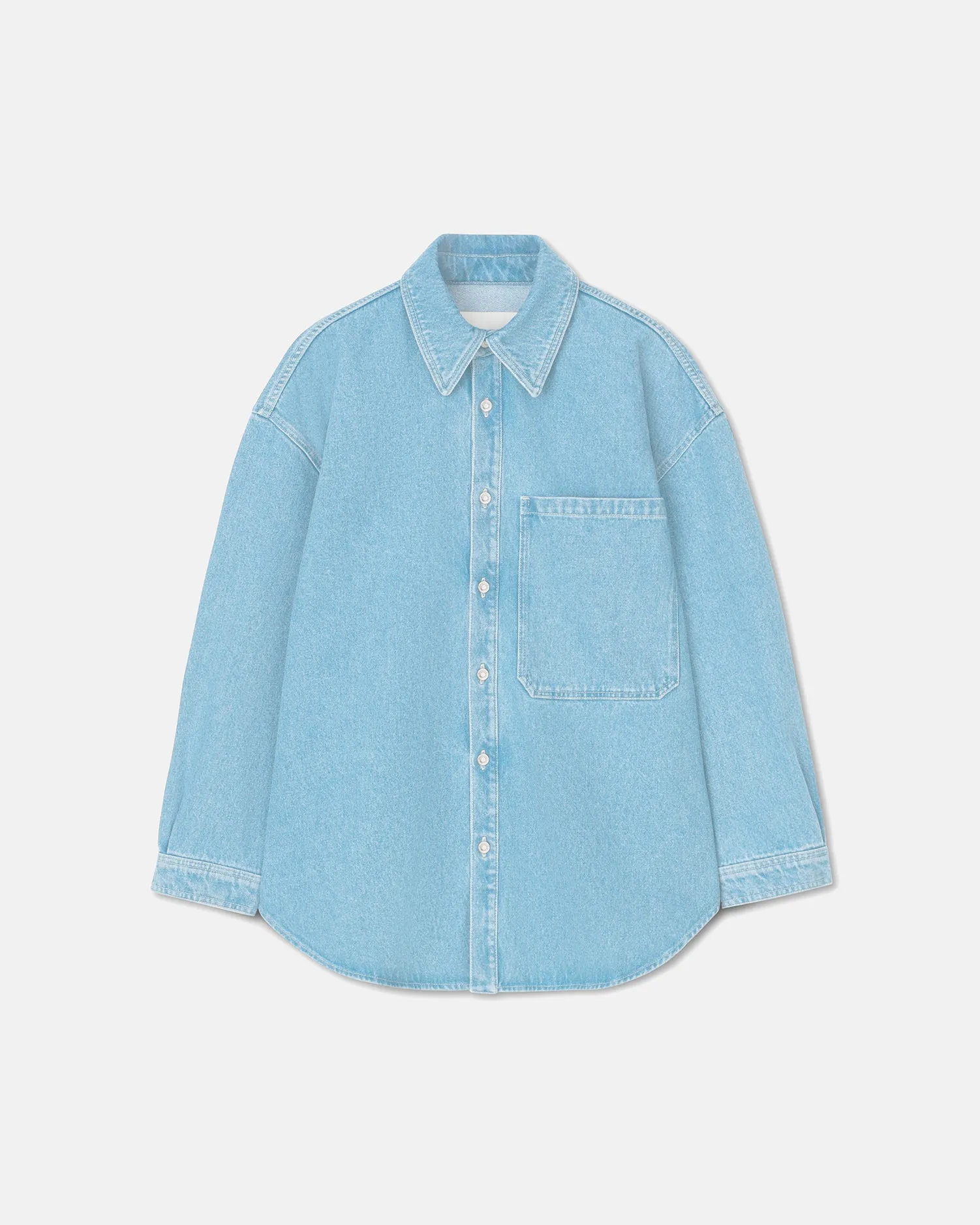 school wear Aarna - Denim Shirt - Eco Light Wash