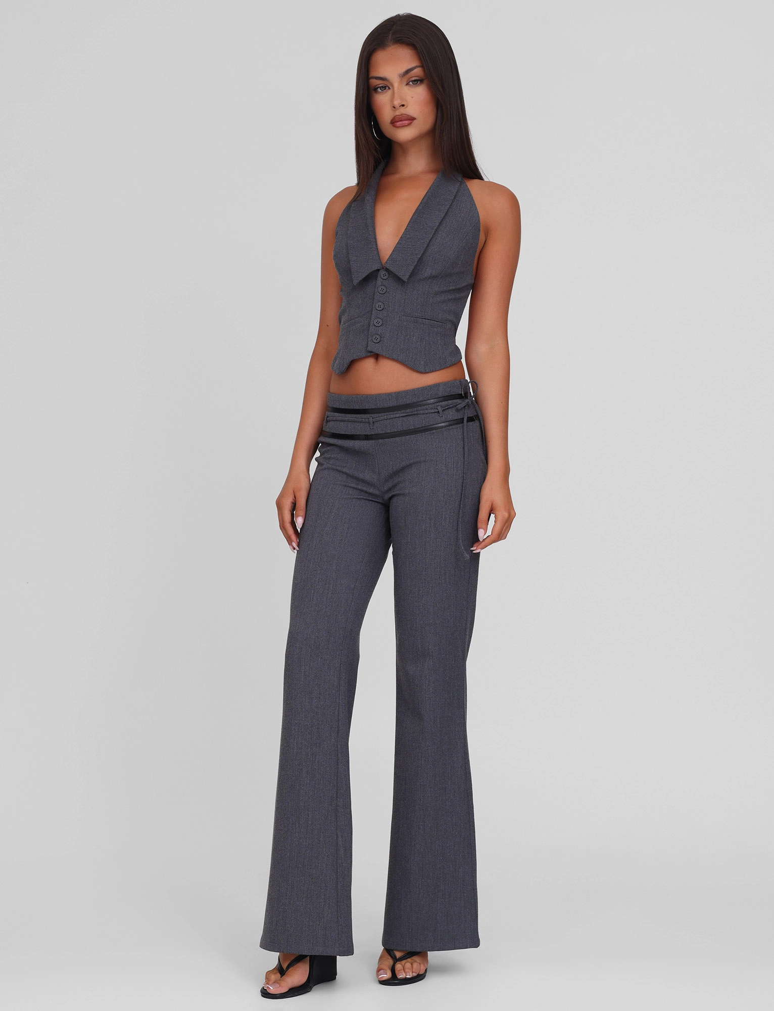 Stain Release Finish Non Irritating Tags FEDRA PANT - GREY