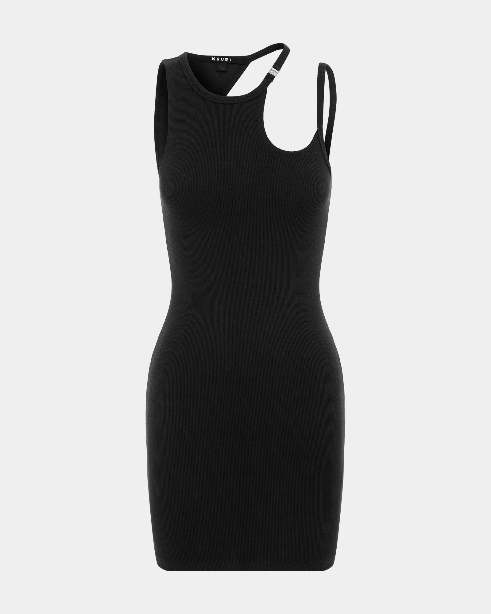 Floral Pattern ABSINTHE DRESS BLACK