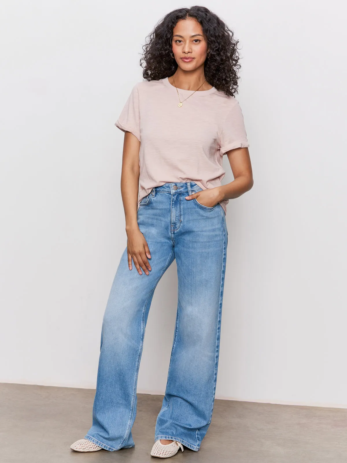 Perfect Tee Remix Vapor Rose Sleek Layers Fit for All Seasons