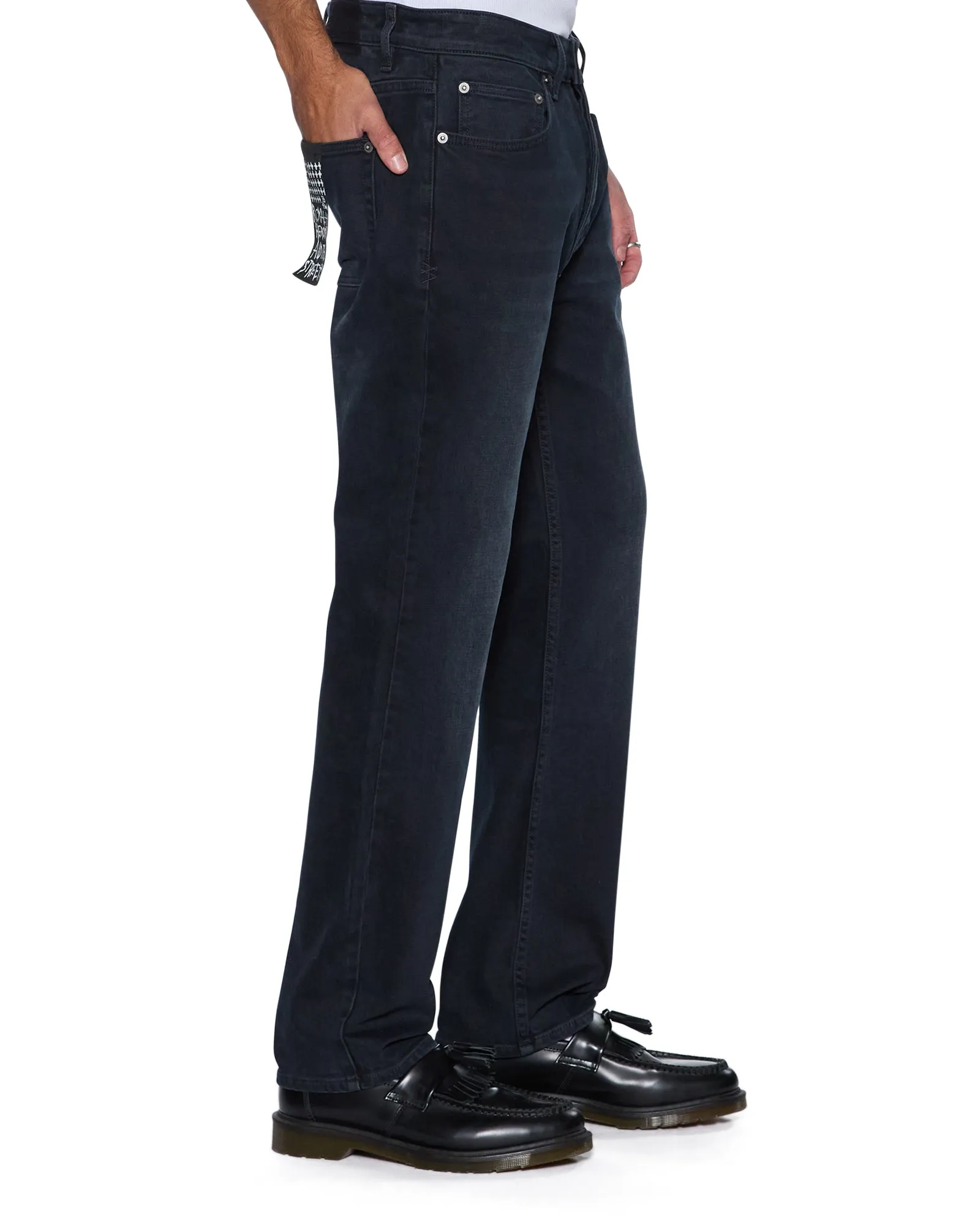 HAZLOW RINSED RESIN Dynamic Style Flex Knit Waist Panel