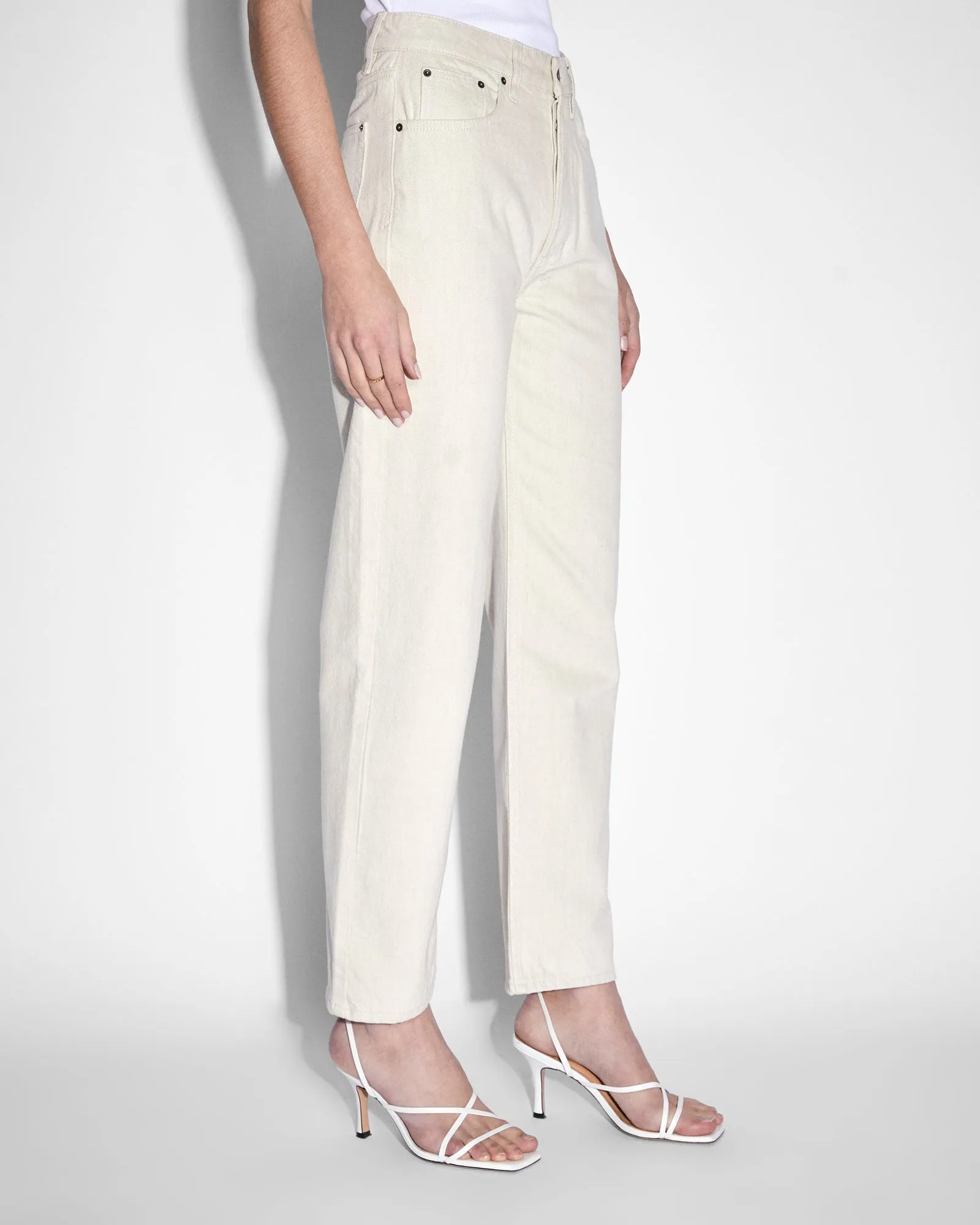 Fashion Lover Youth Style Smooth BROOKLYN JEAN ECRU