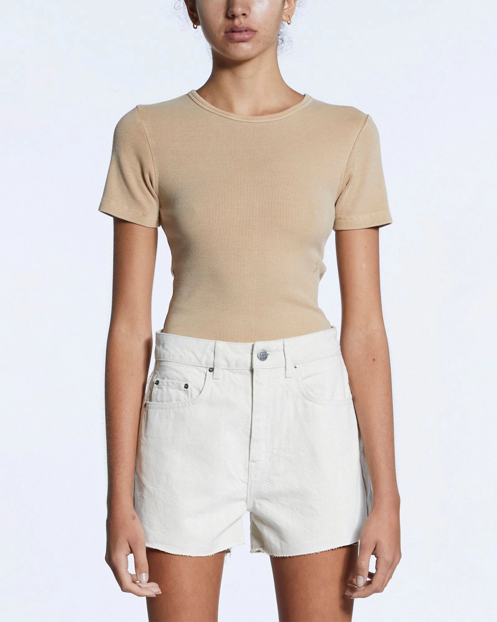 Active Fit ARISE SS TEE TAN Daily Favorite