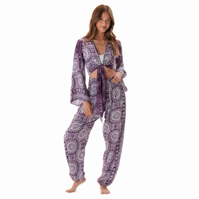 Stretch Support Fit Easy Comfort Madeira Daydreamer Top   Harem Pants Set