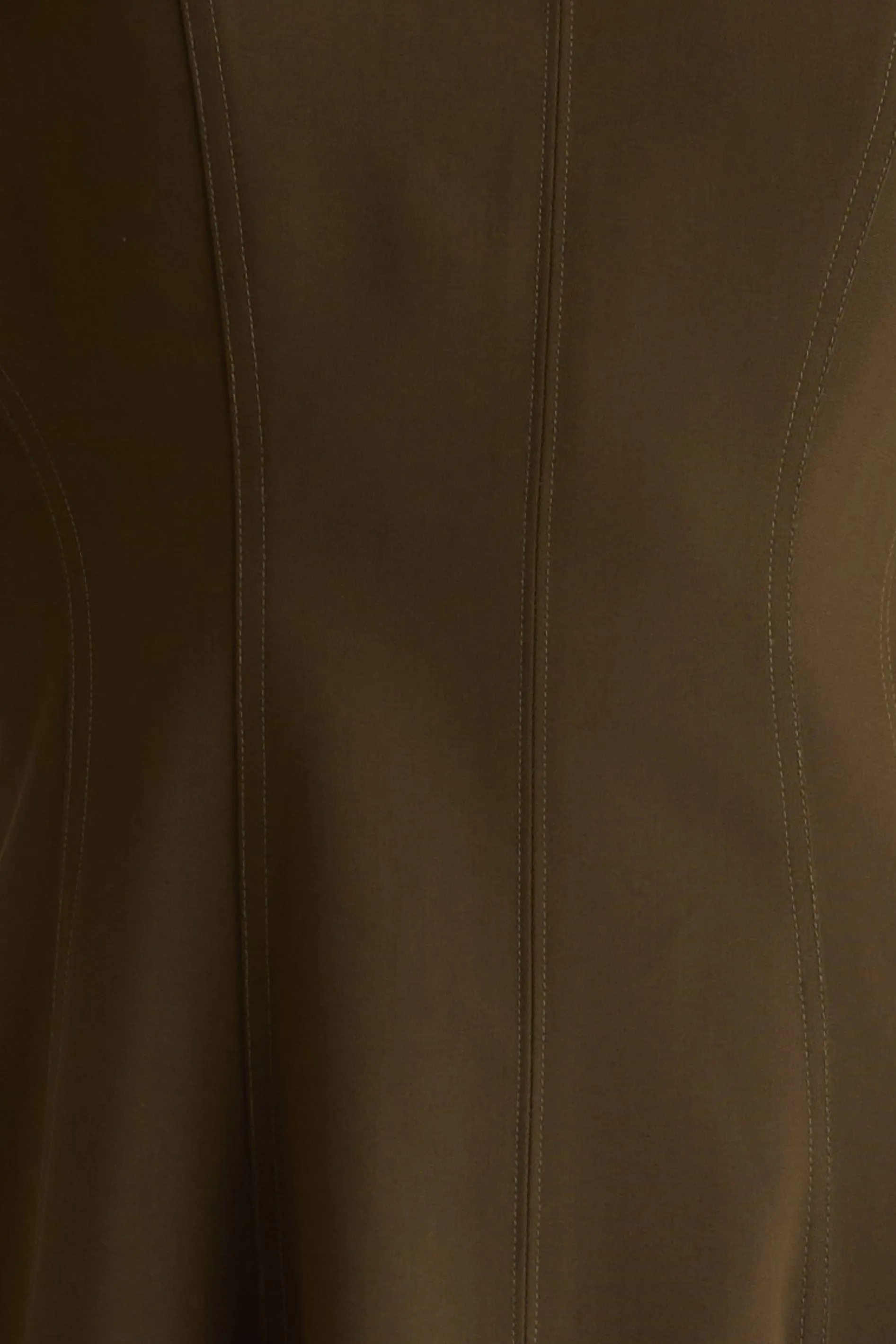 Addison Foldover Scarf-Neck Dress Gentle Flow