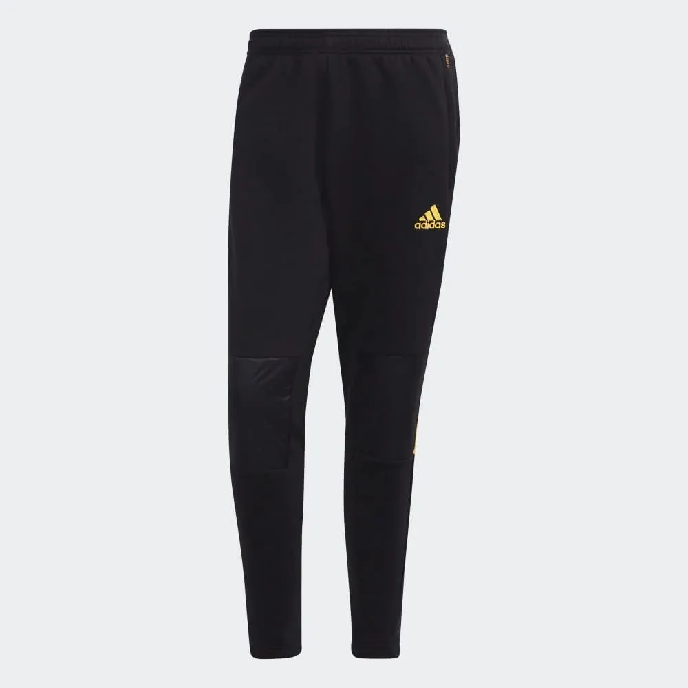 adidas Men's Aeroready Sereno Slim Tapered-Cut 3-stripes Pants