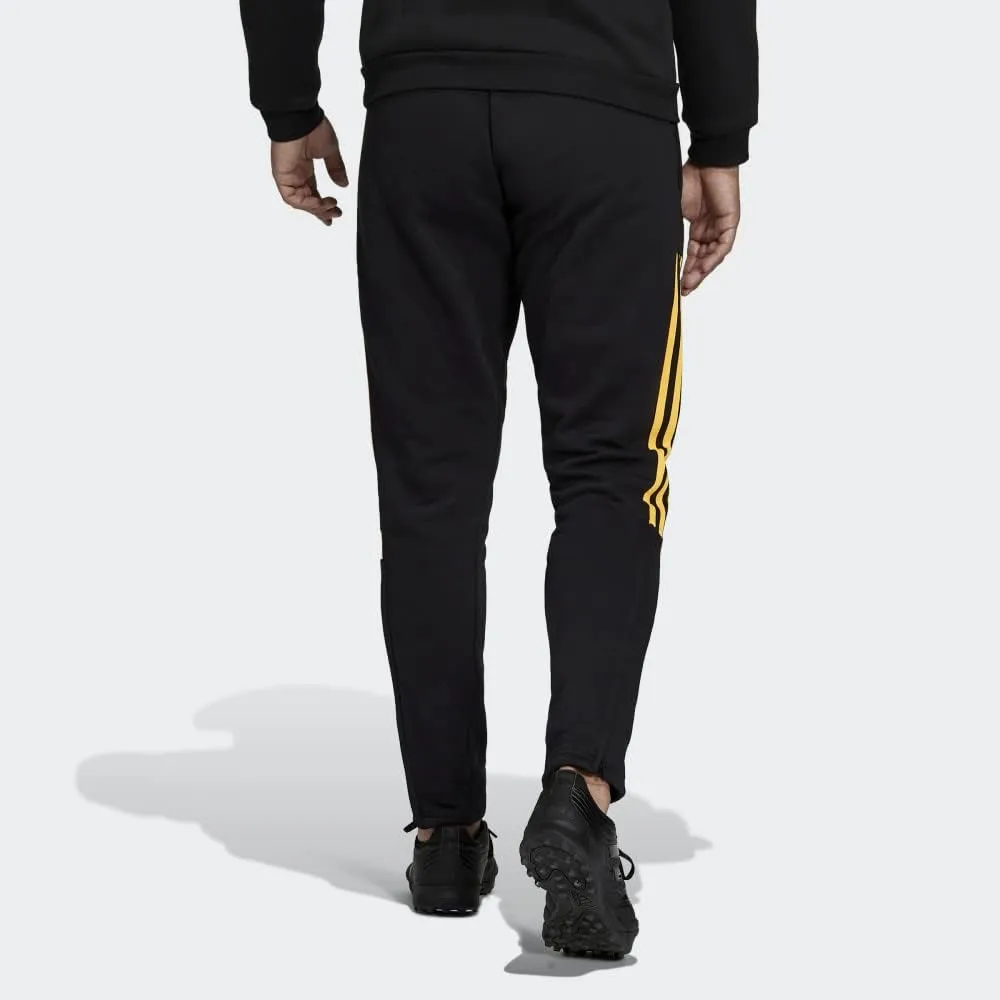 adidas Men's Aeroready Sereno Slim Tapered-Cut 3-stripes Pants