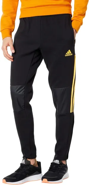 adidas Men's Aeroready Sereno Slim Tapered-Cut 3-stripes Pants