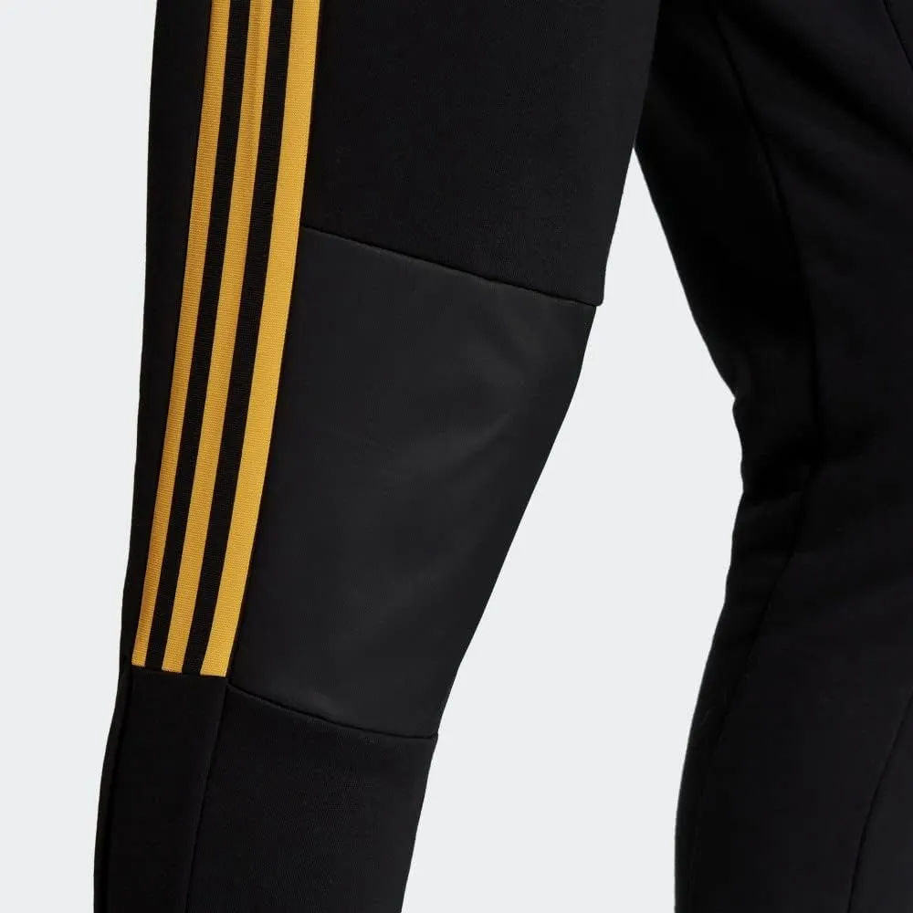 adidas Men's Aeroready Sereno Slim Tapered-Cut 3-stripes Pants