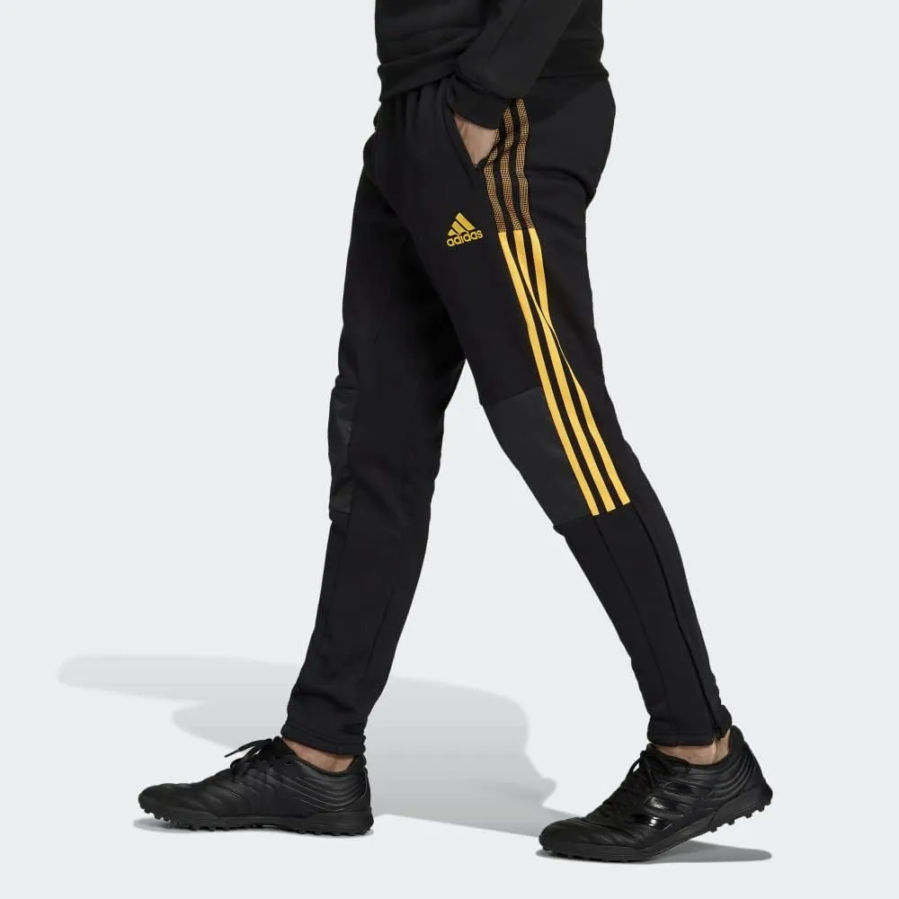 adidas Men's Aeroready Sereno Slim Tapered-Cut 3-stripes Pants