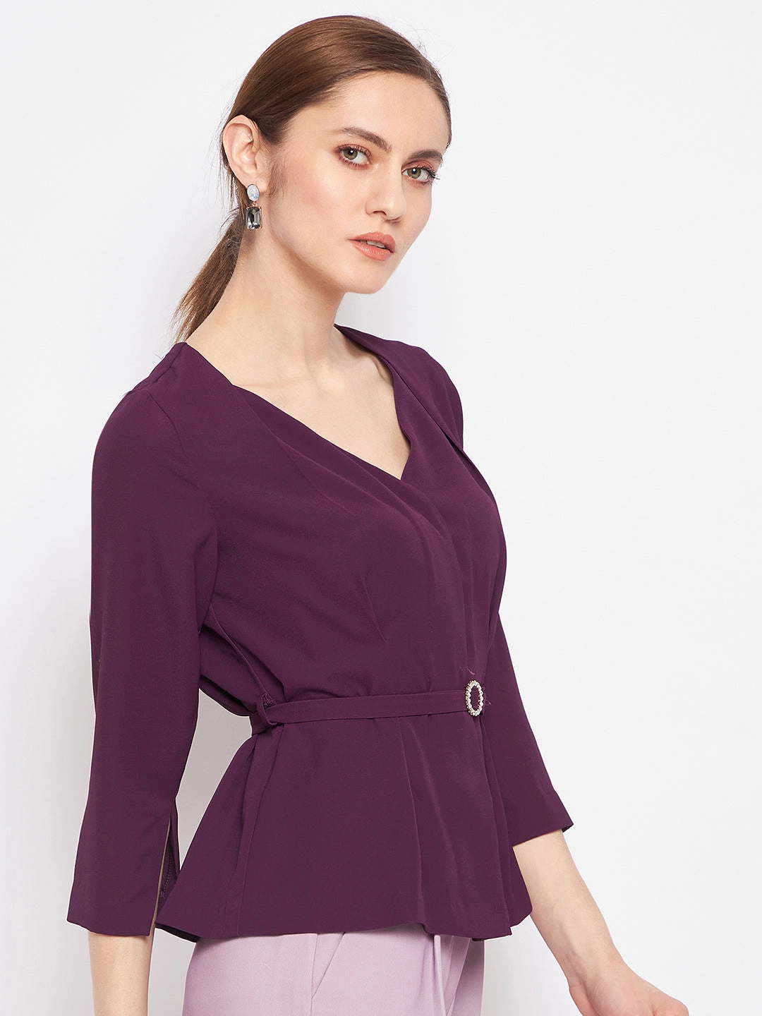 Madame Purple Top Compact Thermal Insulation