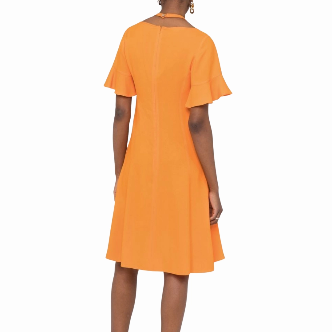 Mini Cut Out Dress Relaxed Design Work Look