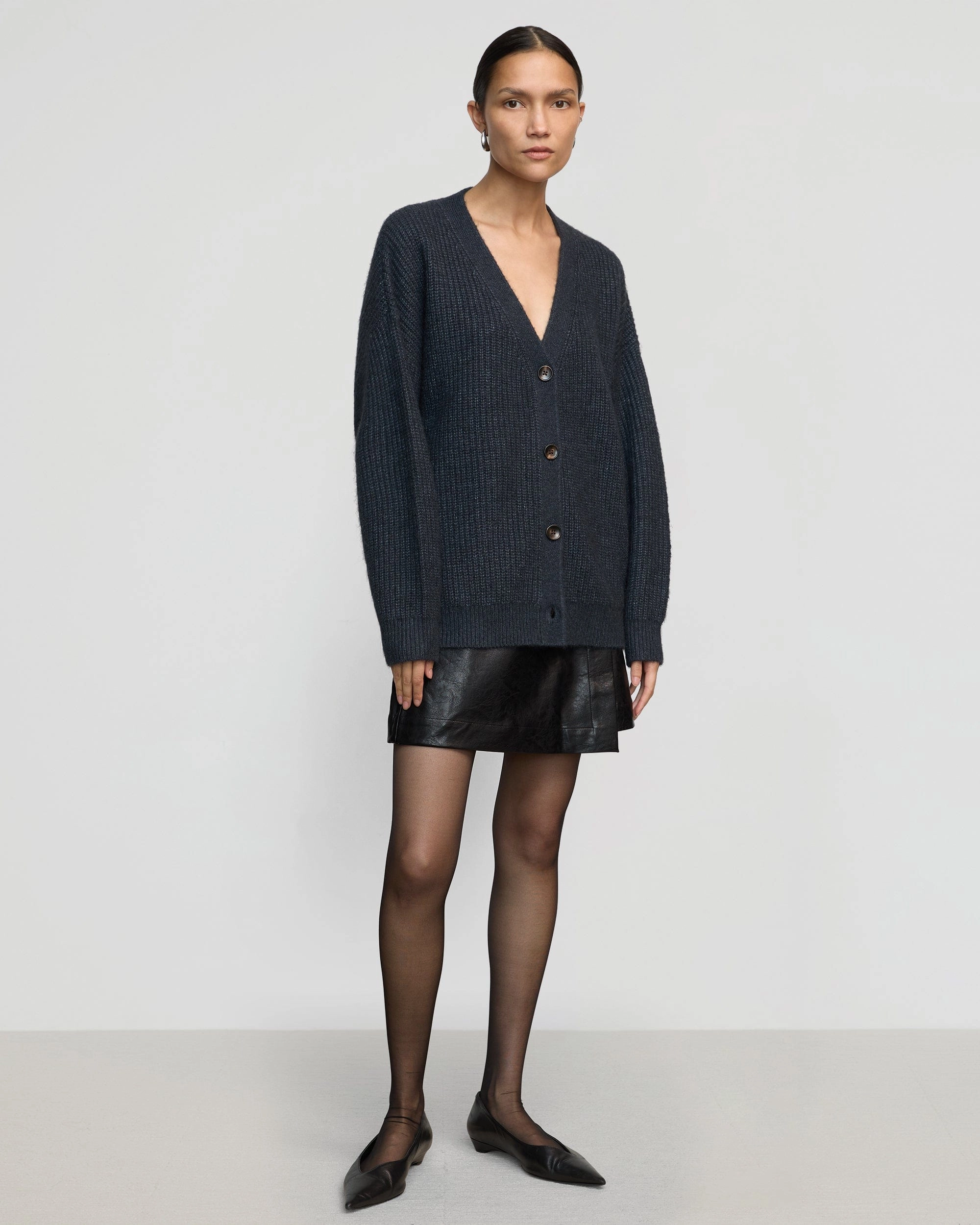 Adley Oversized Cardigan Chilly Layer Look Breathable Flex