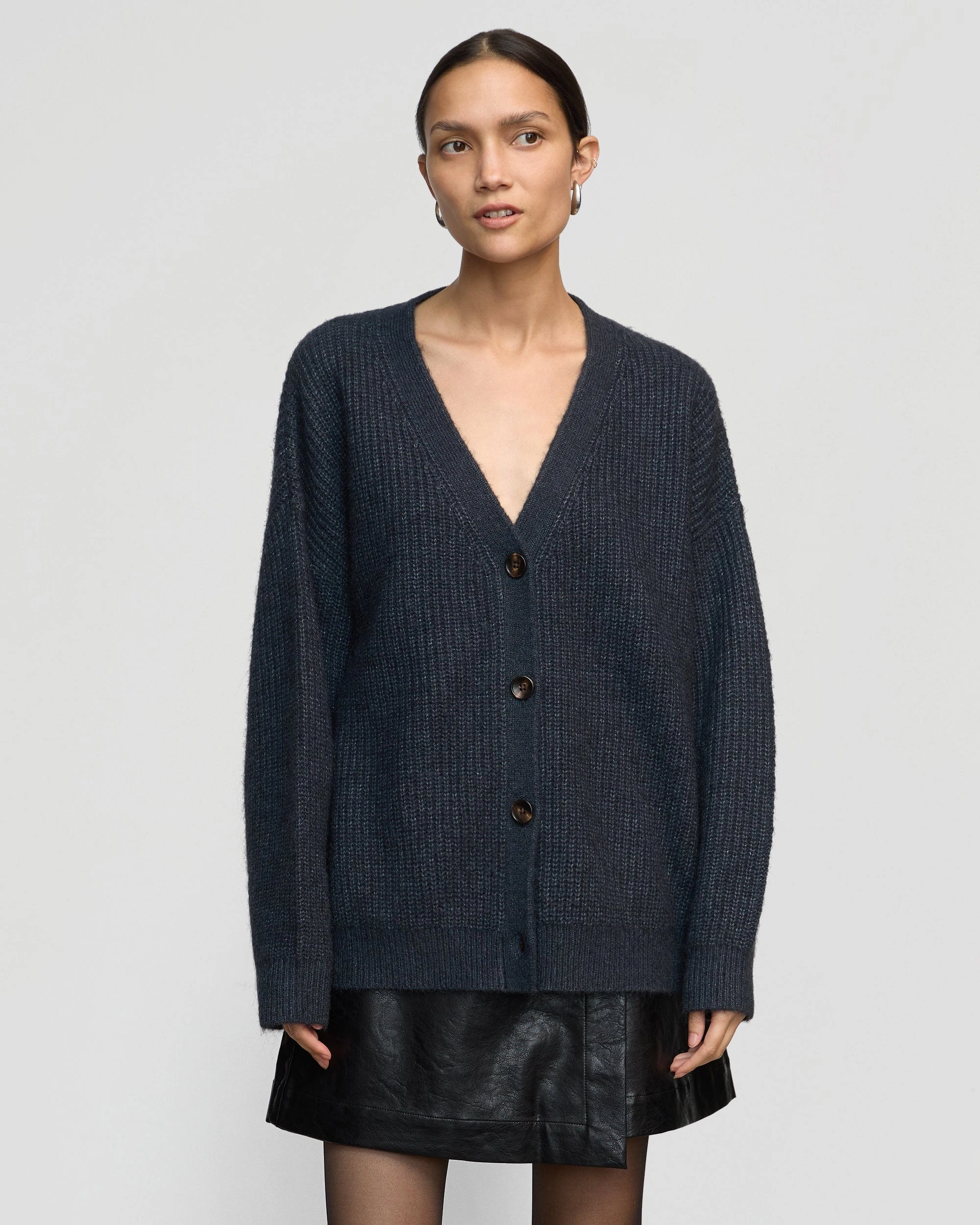 Machine washable Effortless Knit Adley Oversized Cardigan