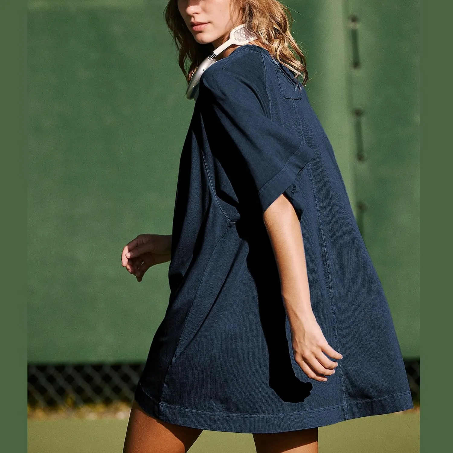 Ainangua Oversized Tshirts for Women Short Sleeve Shirt Tops Crewneck Basic Tees Summer Casual Blouses Trendy Outfits