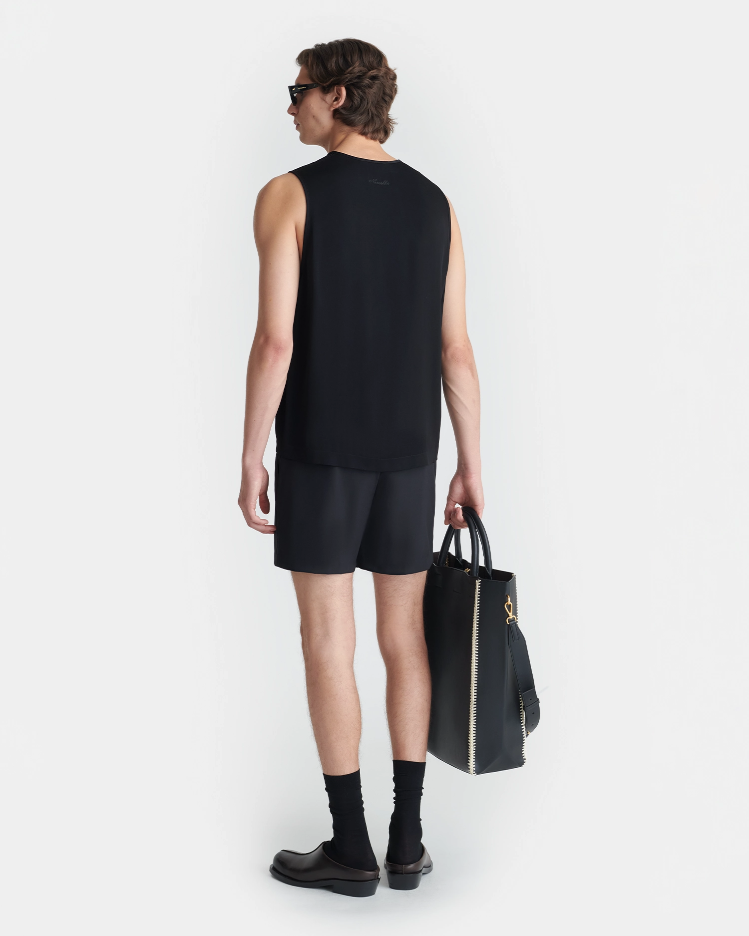 Kobee - Georgette Tank Top - Black PreShrunkFabric ReinforcedEdges