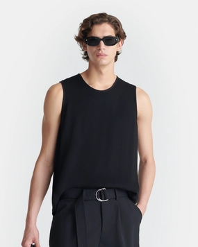ComfortStretch Kobee - Georgette Tank Top - Black