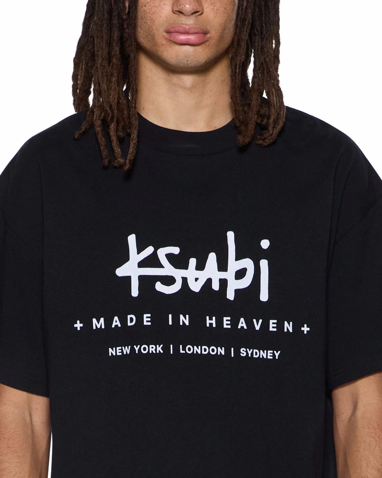 PLATED EKCESS SS TEE JET BLACK Casual Layers Minimalist Aesthetic