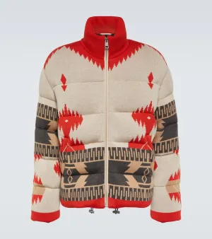 Alanui Icon jacquard down jacket